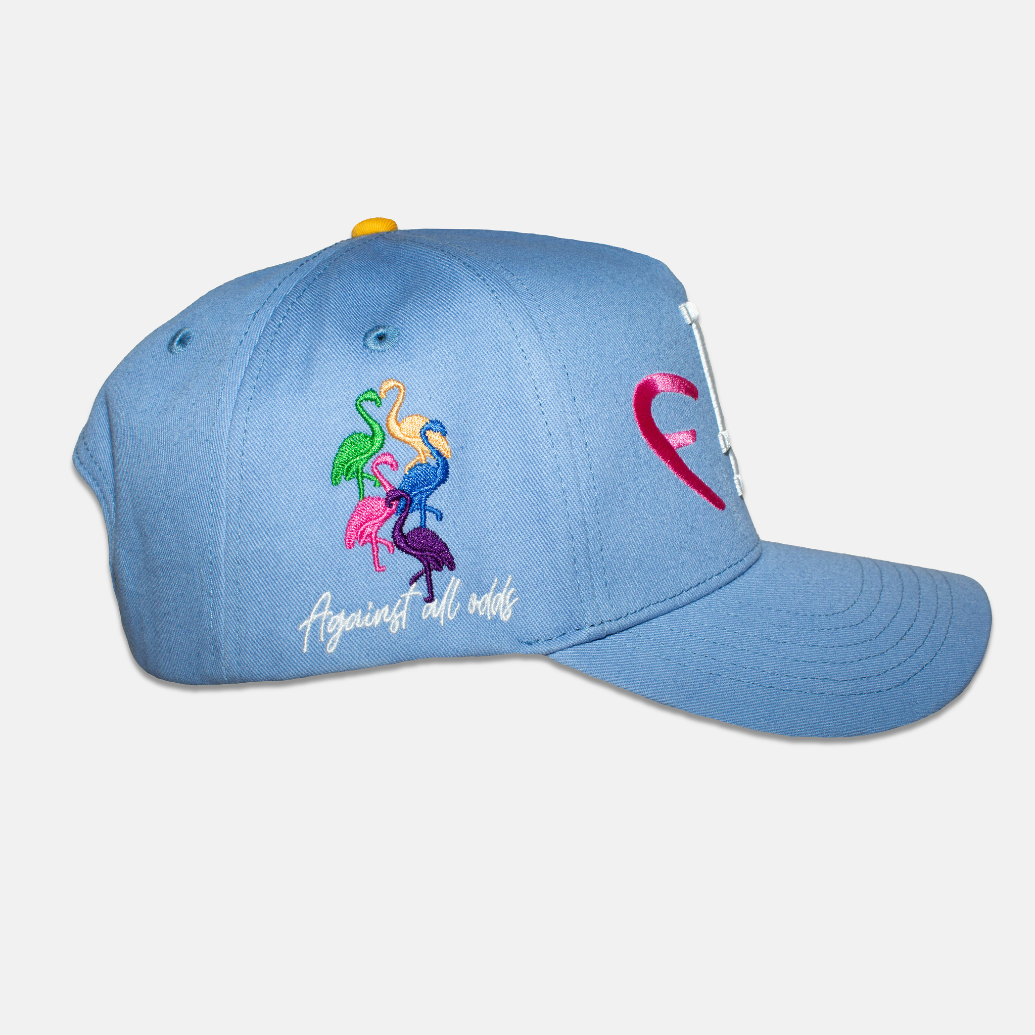 Flamingo Snapback [powder blue]