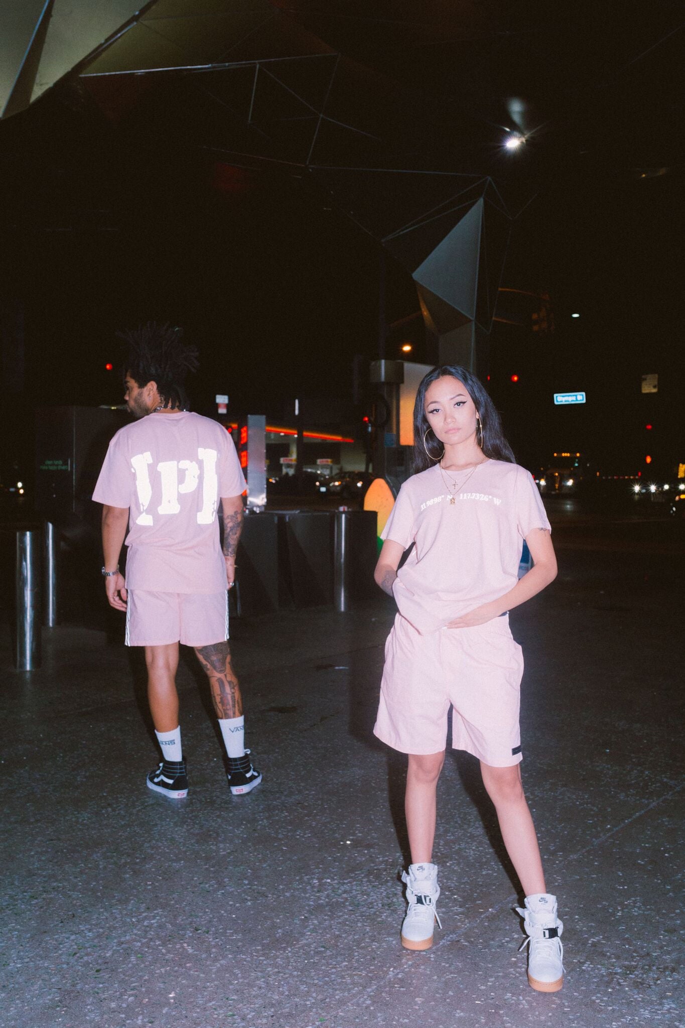 Location T-Shirt [pale pink]