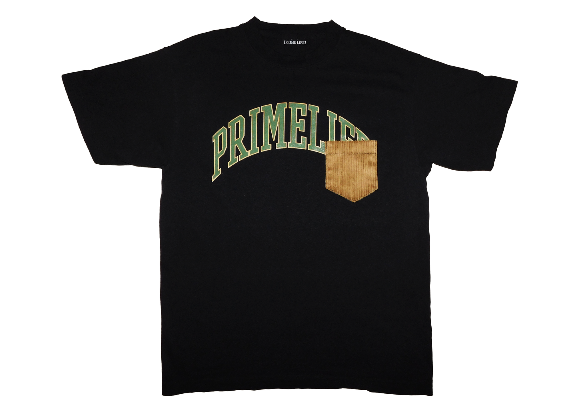 Collegiate T-shirt [black/green]